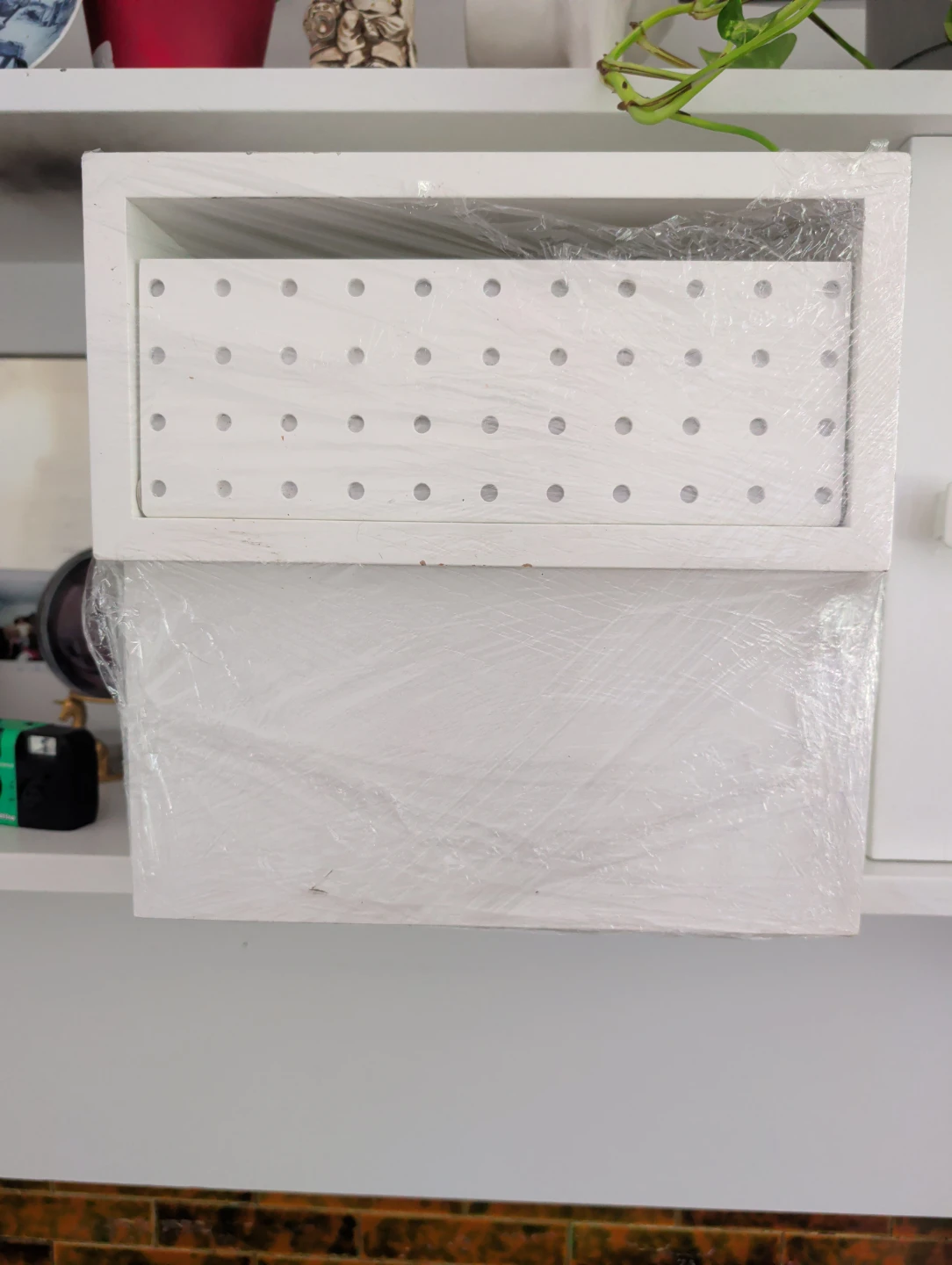 Two White Floating Nightstand - photo 2