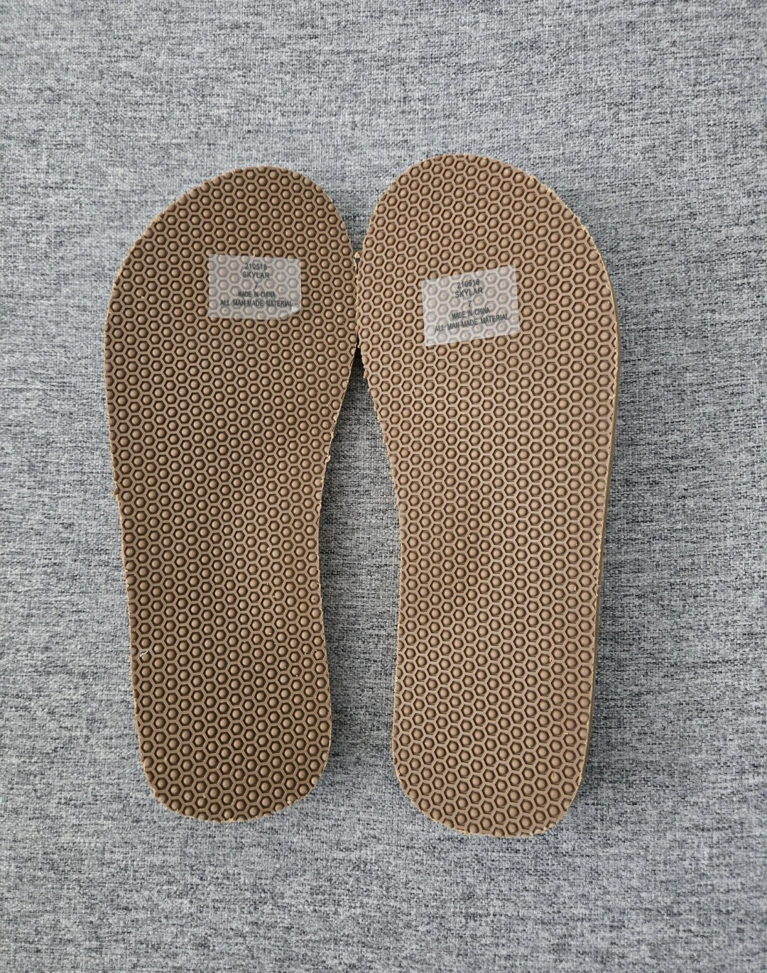Bluefin Brown Flip Flops - Size 7 - photo 3