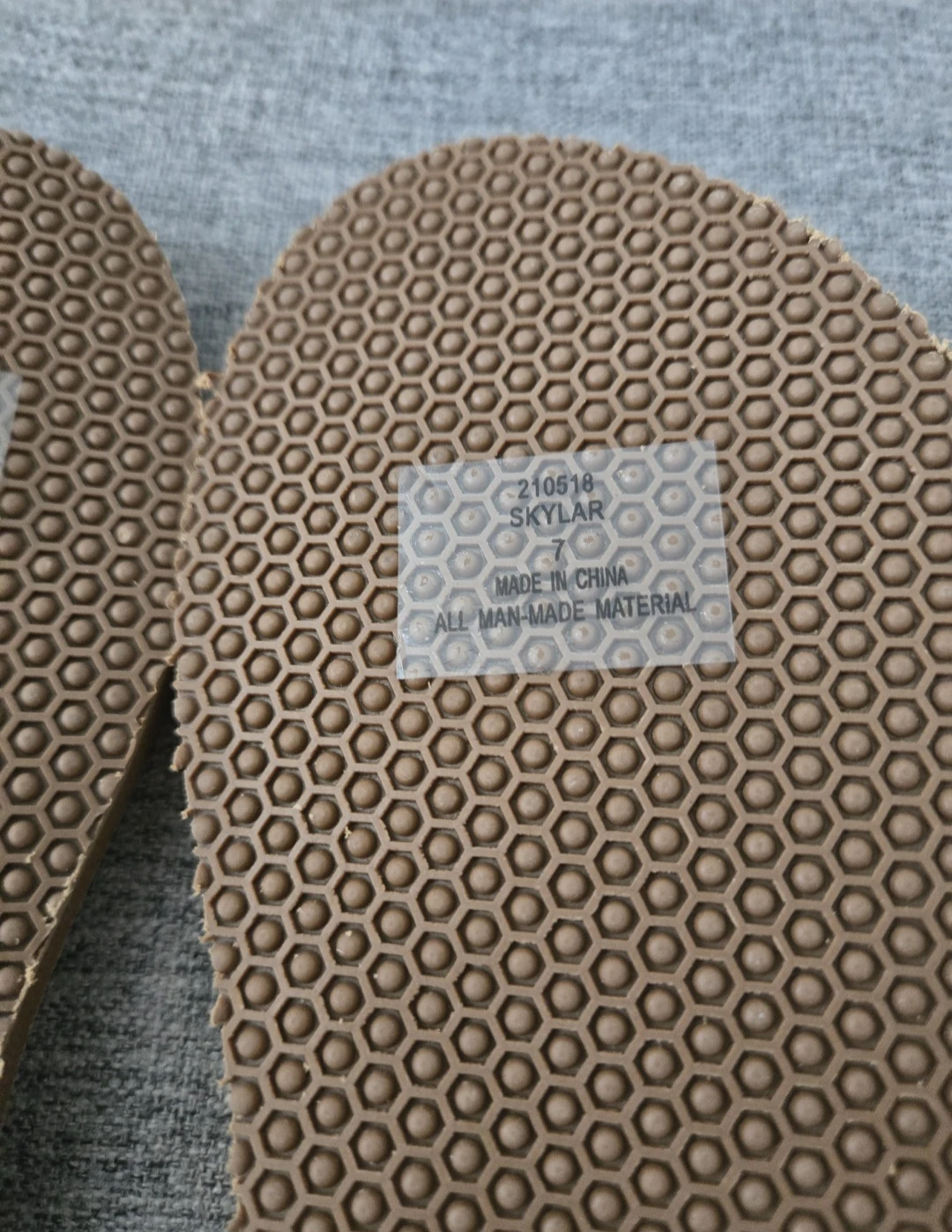 Bluefin Brown Flip Flops - Size 7 - photo 4