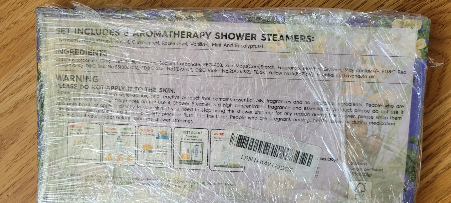 Bliset Aromatherapy Shower Steamers - 5 Pack - photo 2