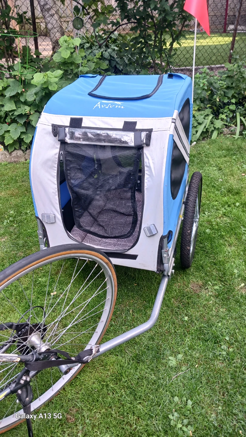 Bike dog trailer