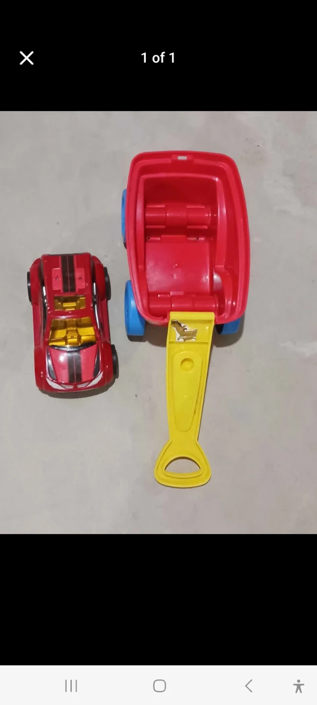 Assorted children's toys and plastic alphabet set - photo 3