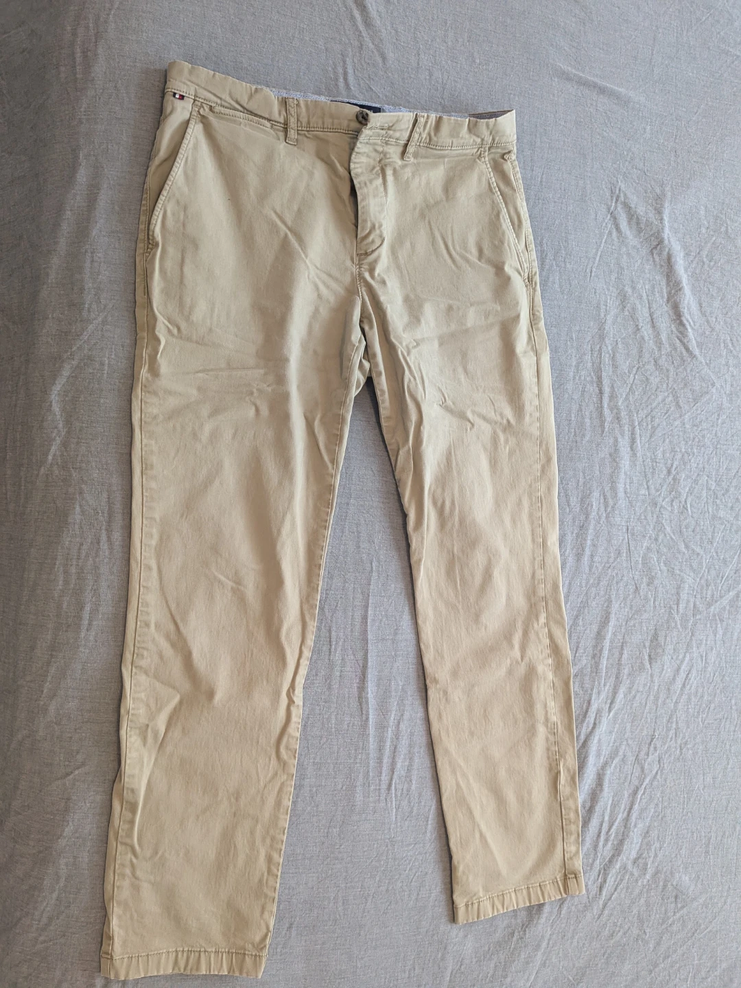 Tommy Hilfiger Slim Fit Stretch Chinos Khaki 32/30