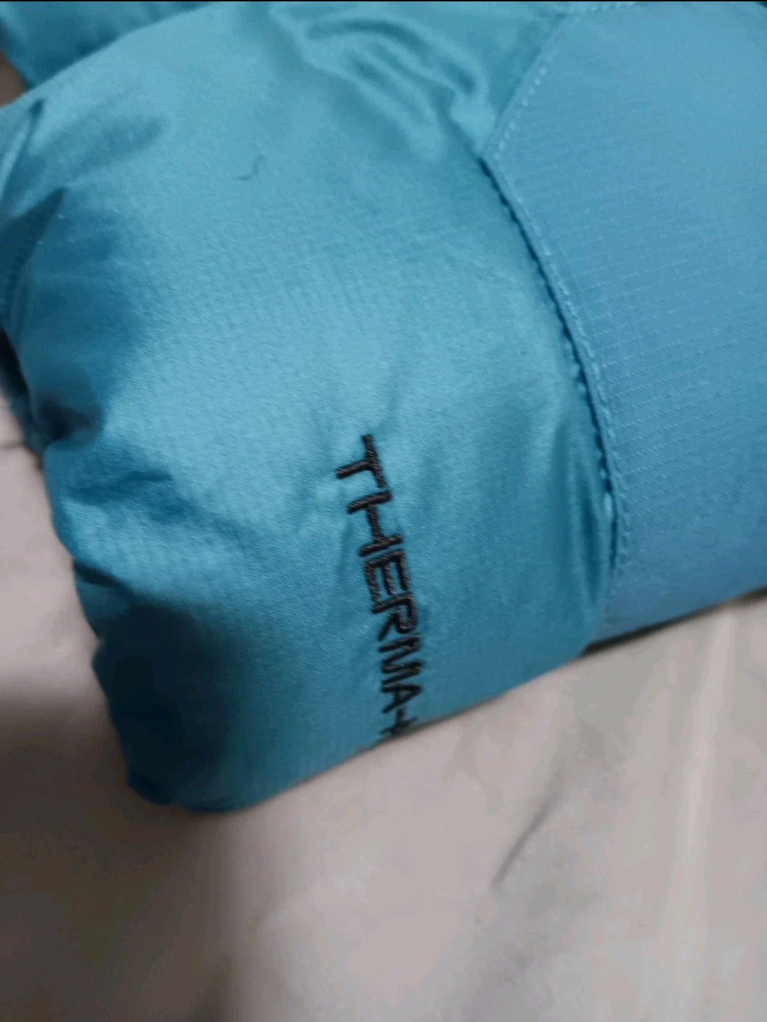 Small Men's NIKE Teal Jacket with Therma-Fit Label - photo 4