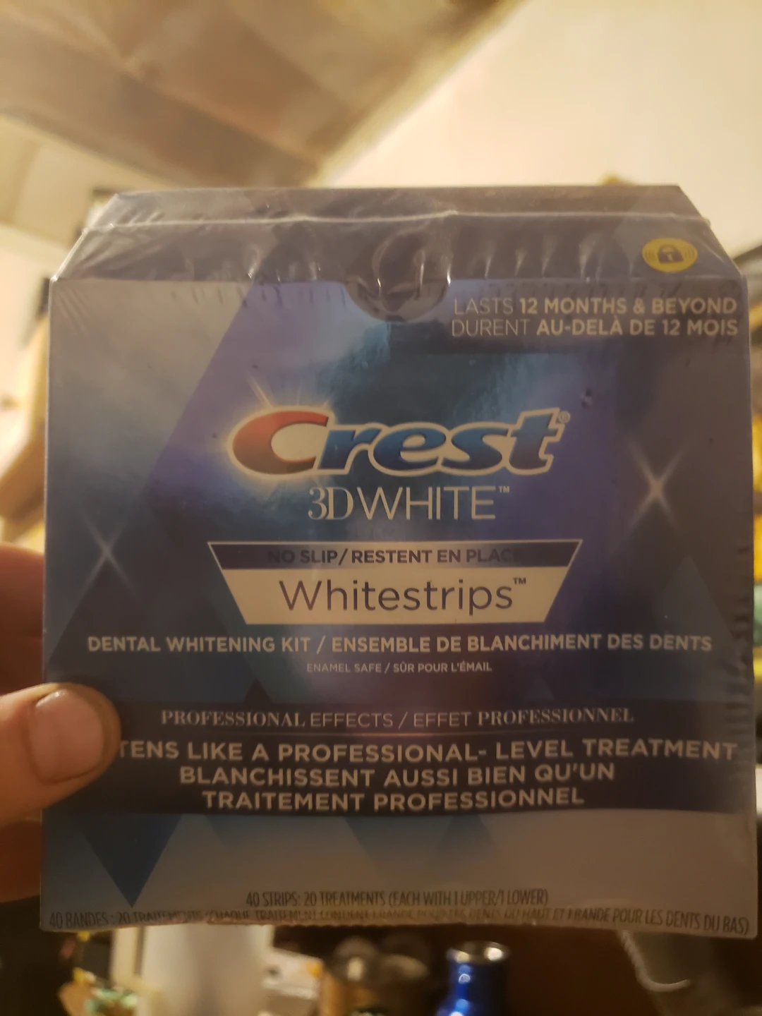 Crest 3D White Whitestrips Professional Effects