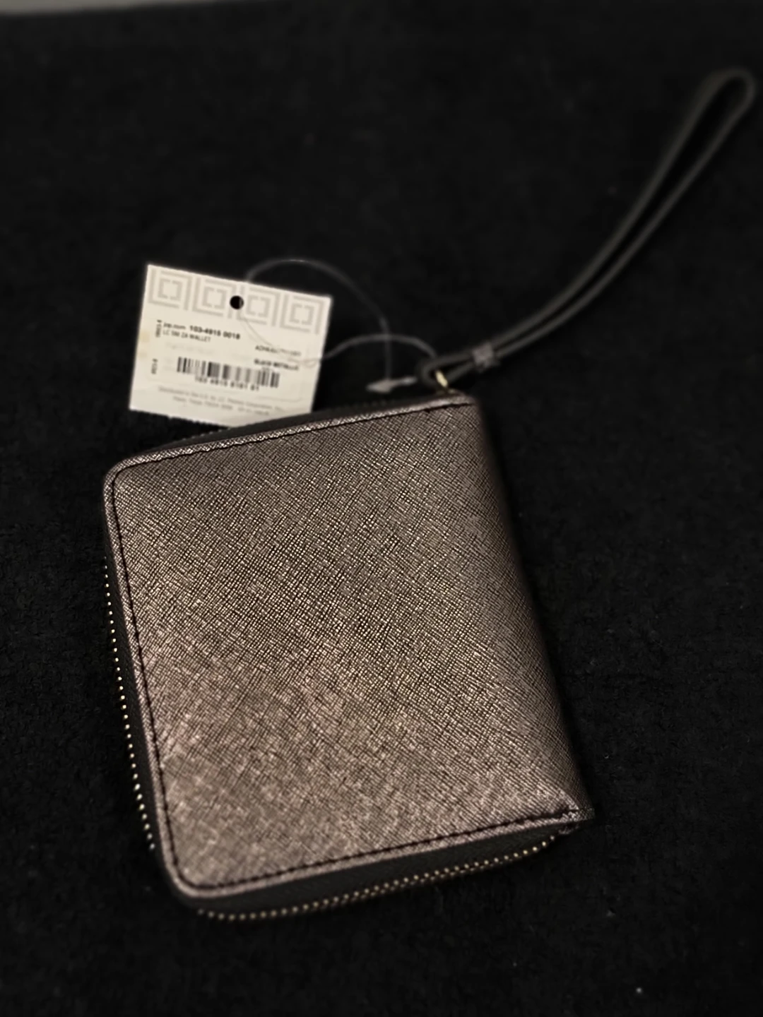 Liz Claiborne Zip Around Wallet - Bronze Metallic - photo 3