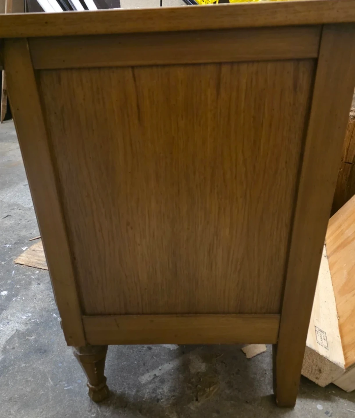 Oak Nightstand with Two Drawers - photo 3