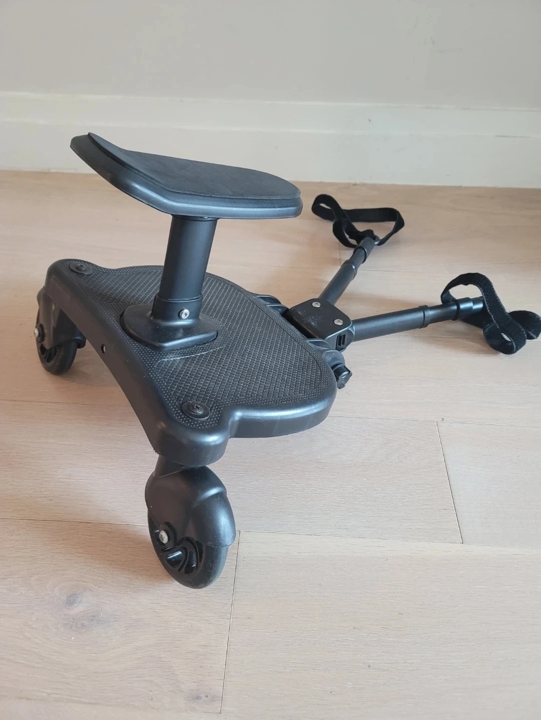 Black Stroller Board with Seat