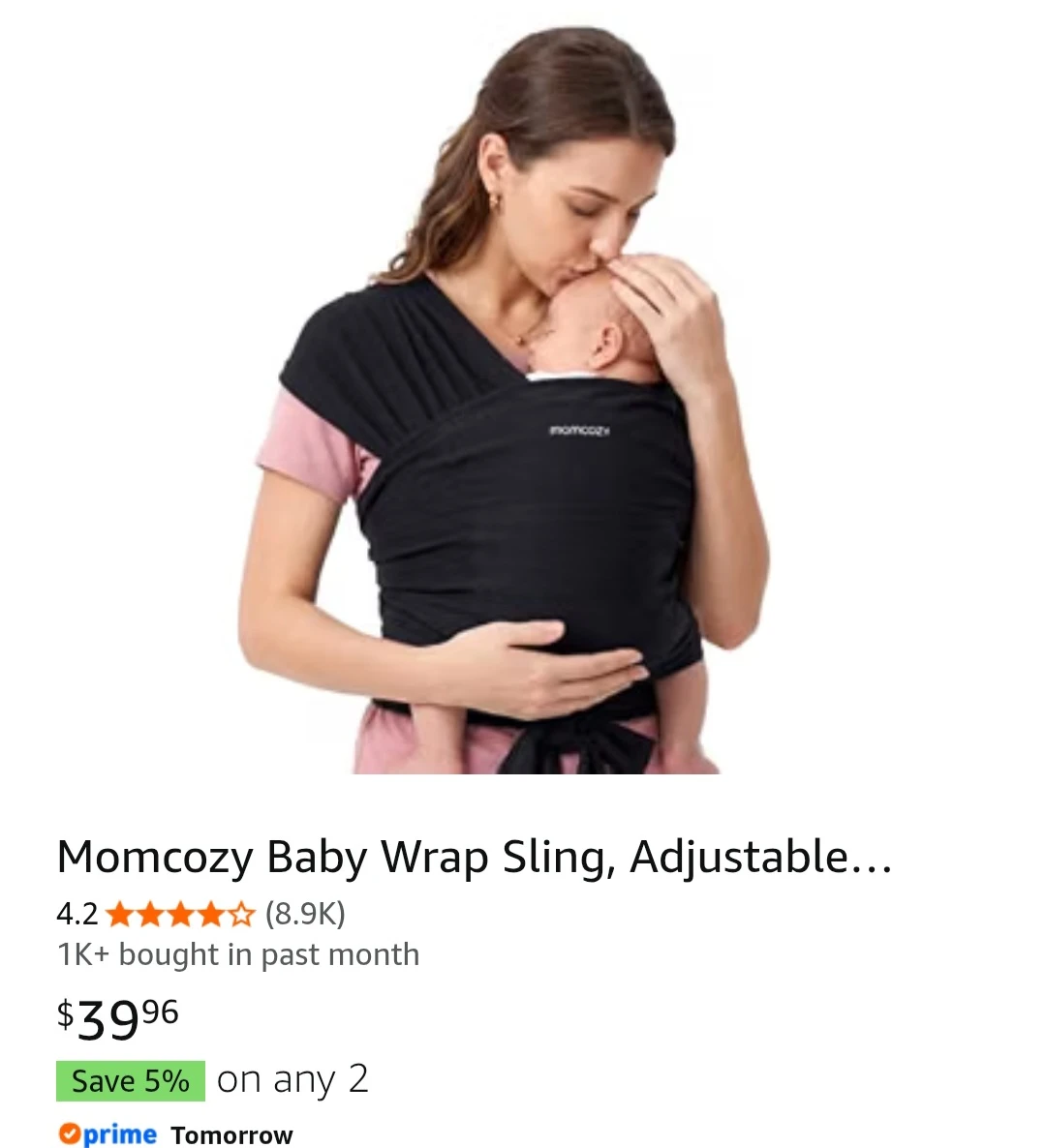 Momcozy Baby Wrap Sling - photo 2