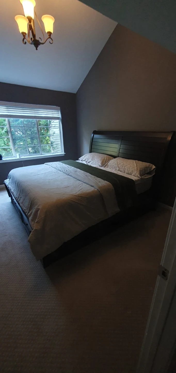 Wooden Sleigh Bed Frame with Storage Drawers - photo 5