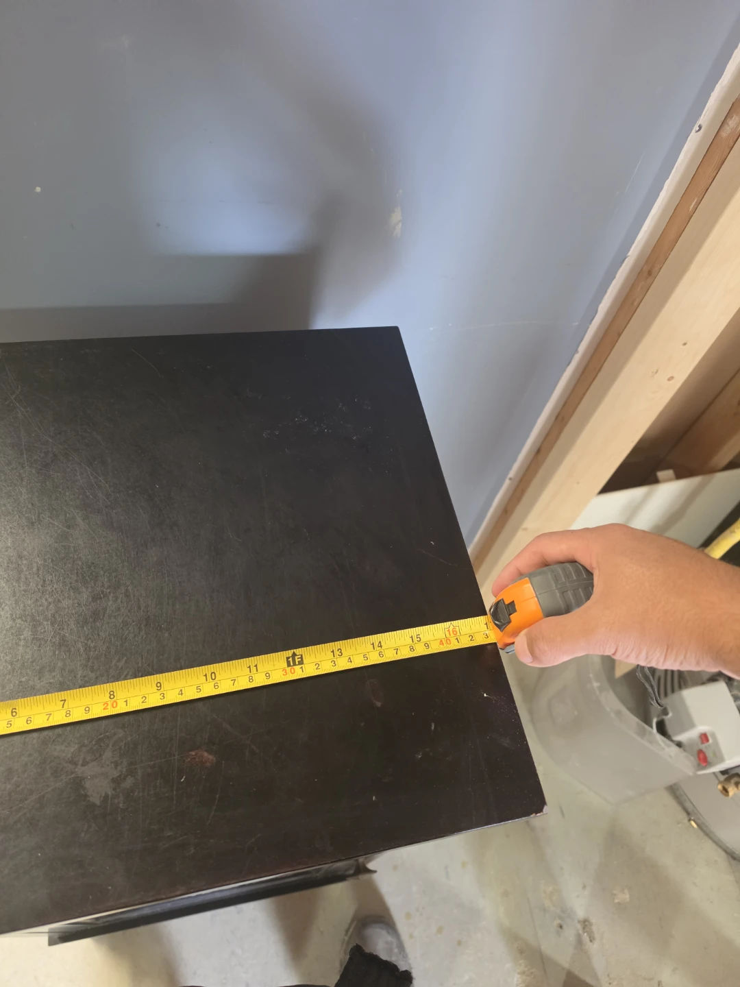 Black Cabinet with Door - photo 4