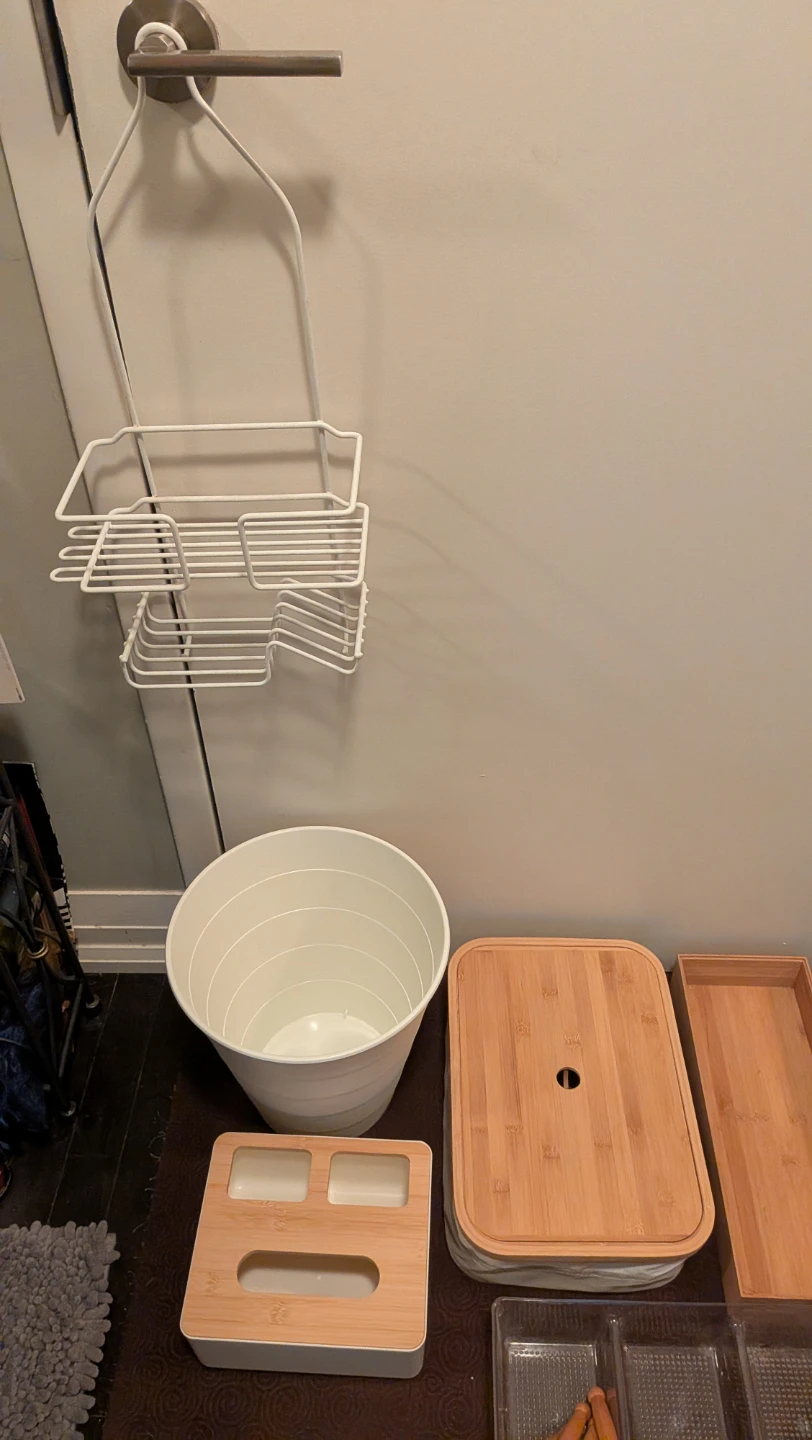 Bathroom Storage & Accessories Bundle incl. IKEA, Bamboo - photo 2