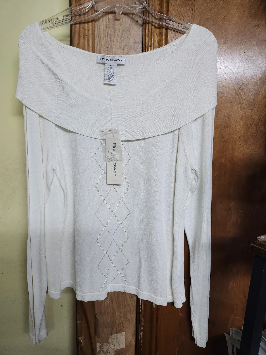 Rena Rowan Off-the-Shoulder Sweater