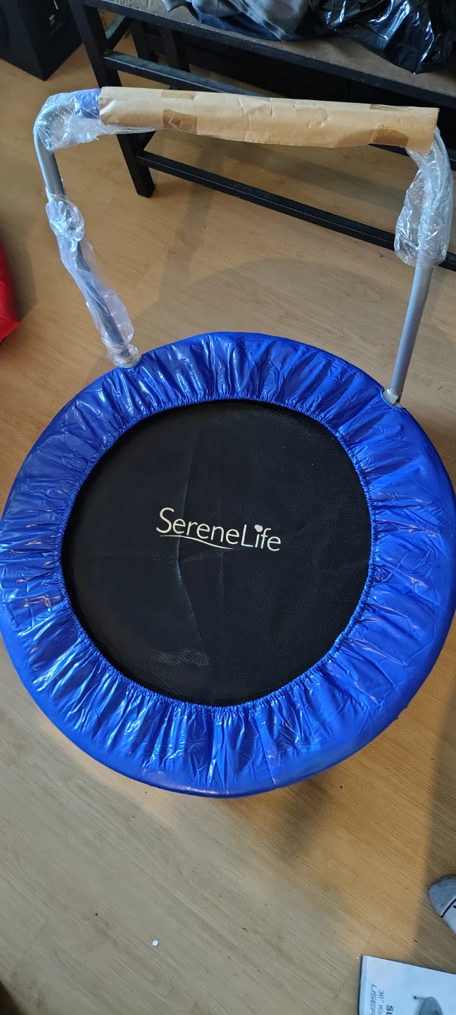 SereneLife 36" Kids Trampoline SLSPT365 with Handle - photo 4
