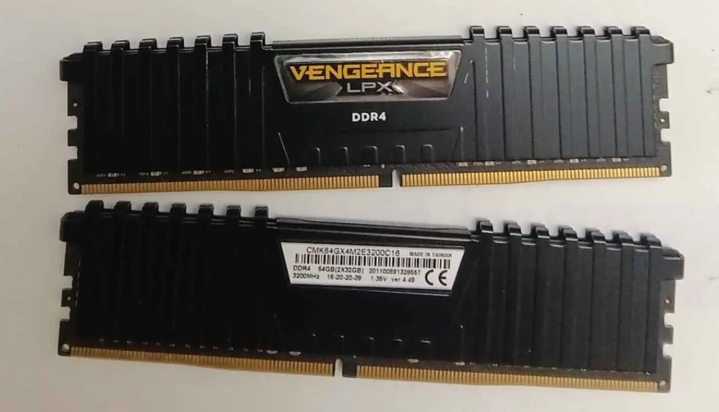 Corsair Vengeance LPX DDR4 64GB (2x32GB) 3200MHz RAM