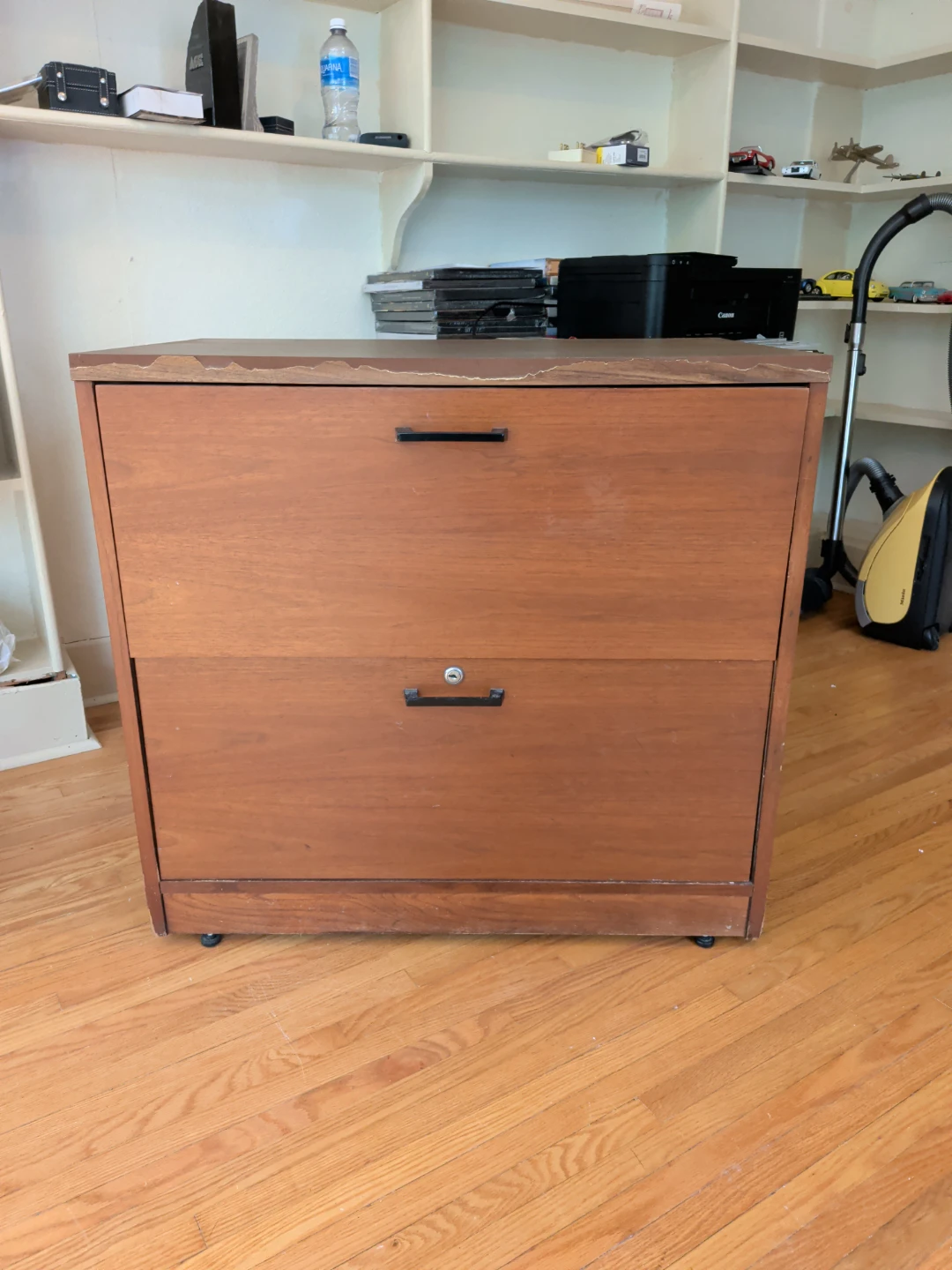 Vintage 2-Drawer Filing Cabinet