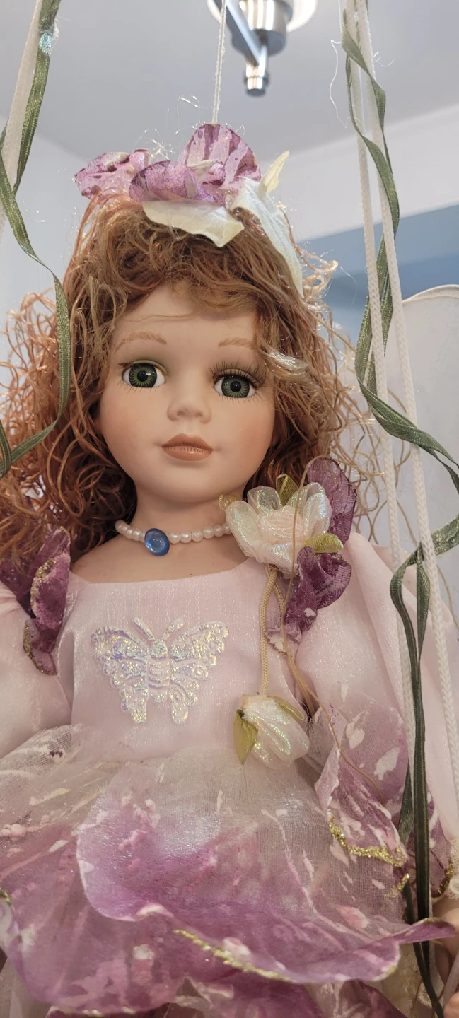 Fairy Doll on a Swing - photo 2