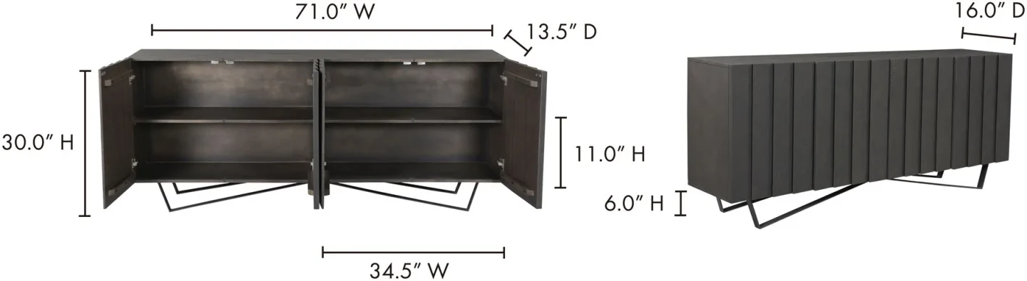Moe's Home Collection "Brolio" Sideboard (Delivery Available) - photo 5