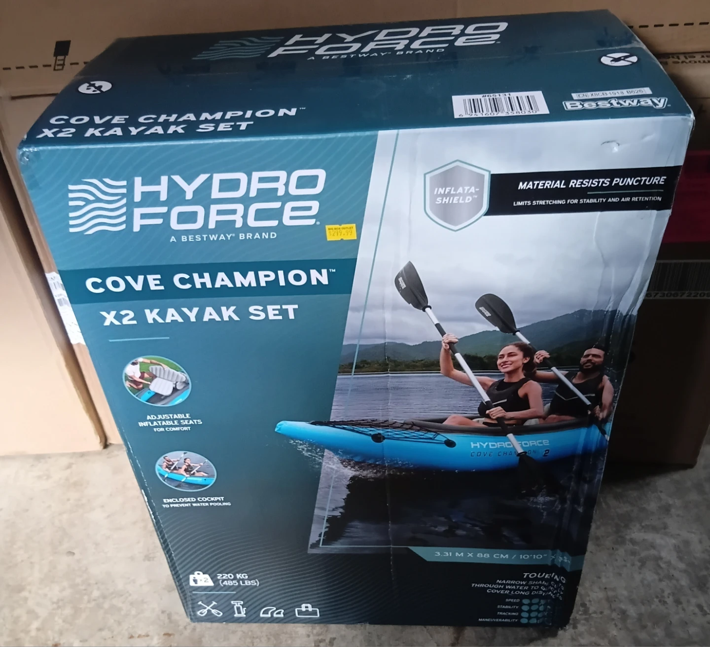 Hydro Force Cove Champion X2 Kayak Set