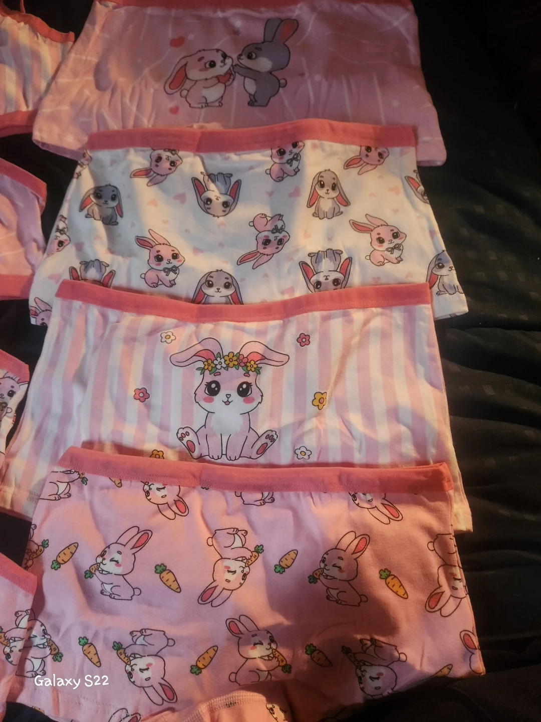 Girls 4-Piece Bunny Underwear Set Size 10Y - photo 3