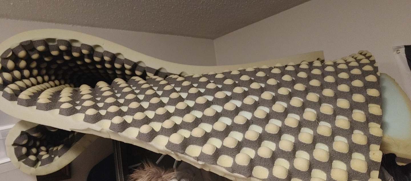 Foam pillow top queen size