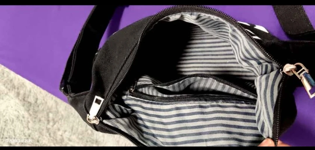 Black "GENTLE WOMAN" Shoulder Bag - photo 3
