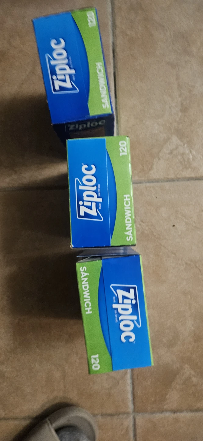 Ziploc Sandwich Bags - 3 Boxes (120 Count Each) - photo 3