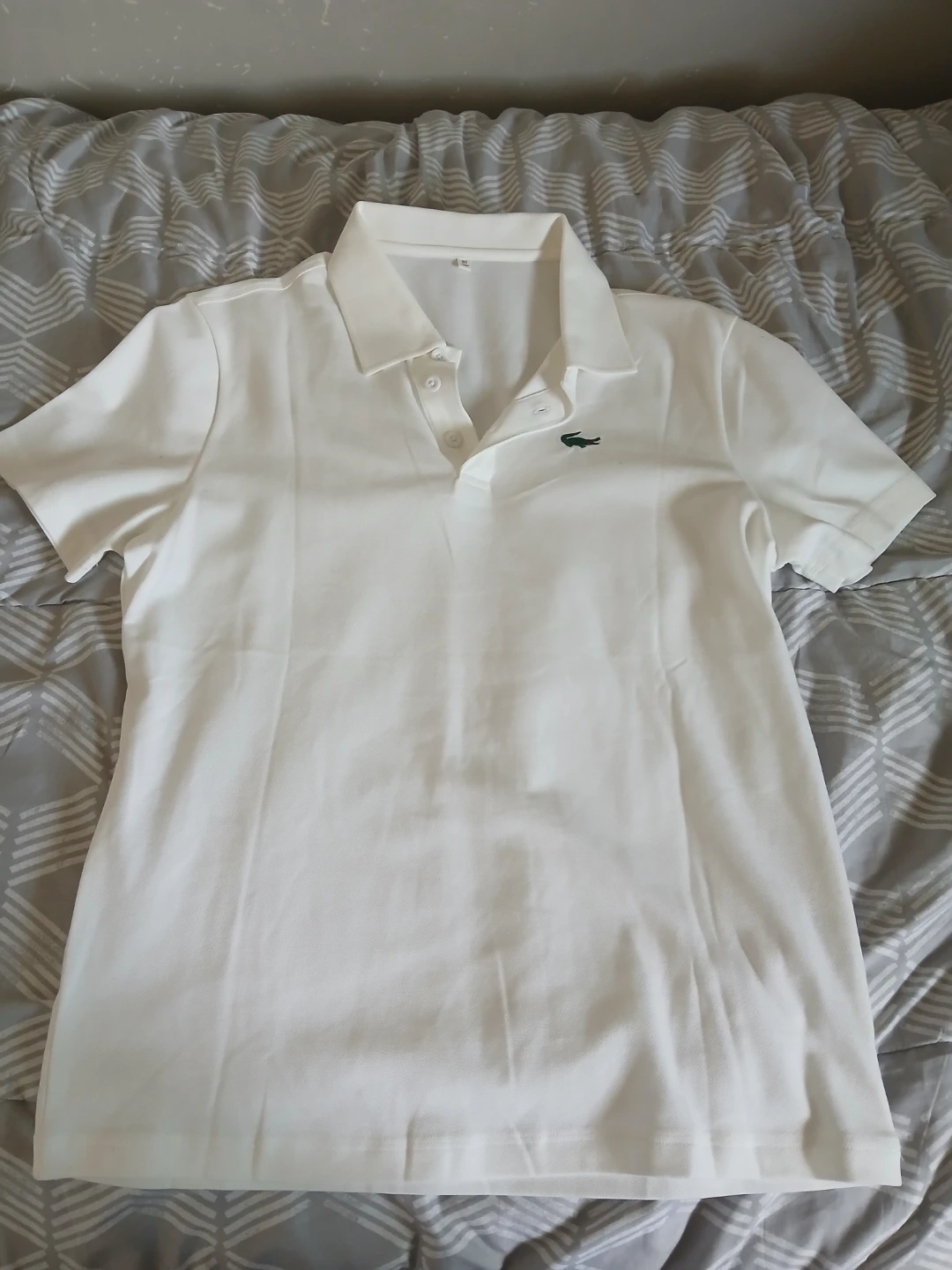 Lacoste White Polo Shirt