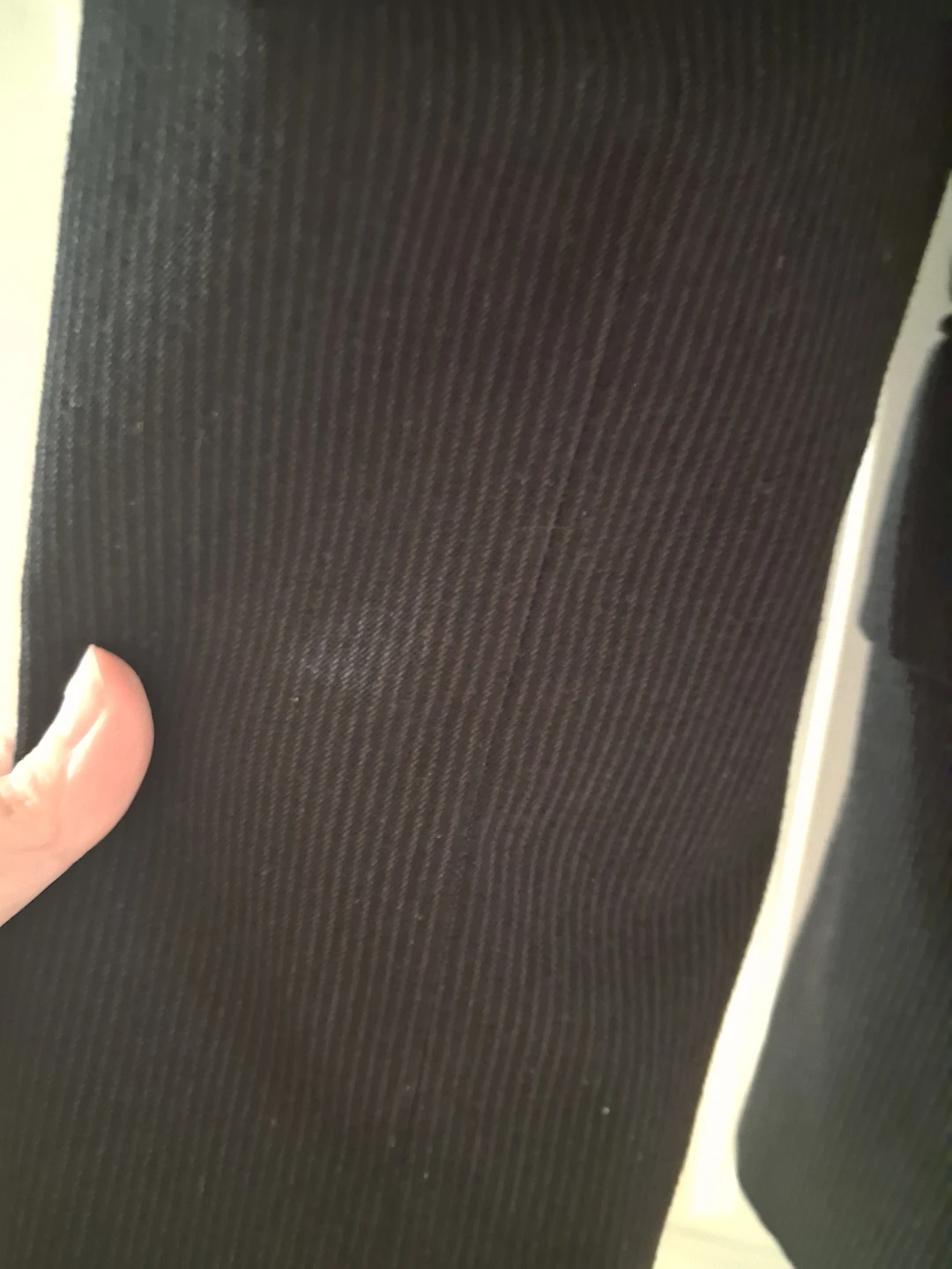 Women's Black Pinstripe Blazer - Size 5/6 - photo 2