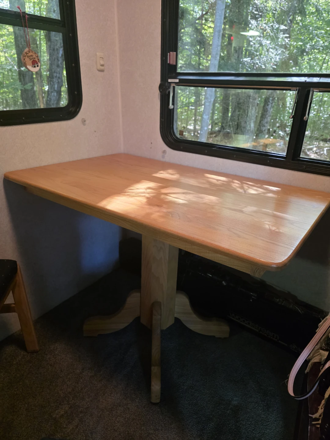 Solid Wood Table and Chair Set - photo 2