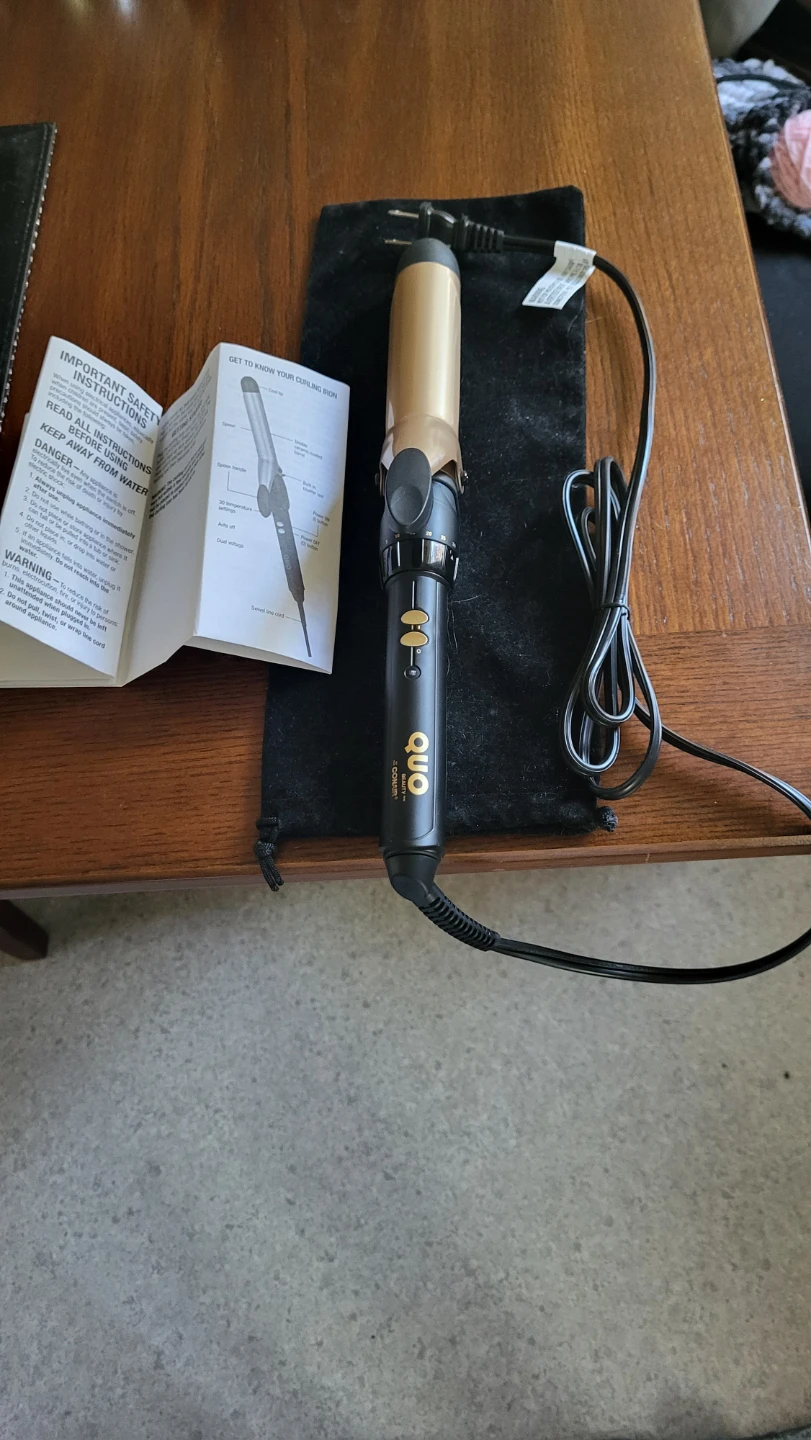 QUO Beauty by Conair 1 1/4" Curling Iron - photo 3