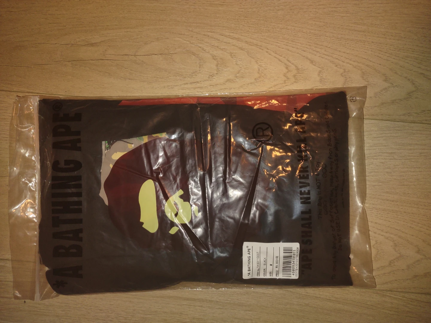 A Bathing Ape BAPE Black T-Shirt - photo 3