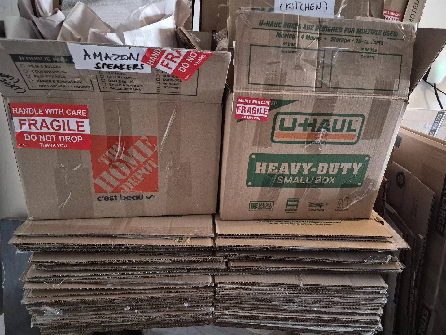Moving boxes