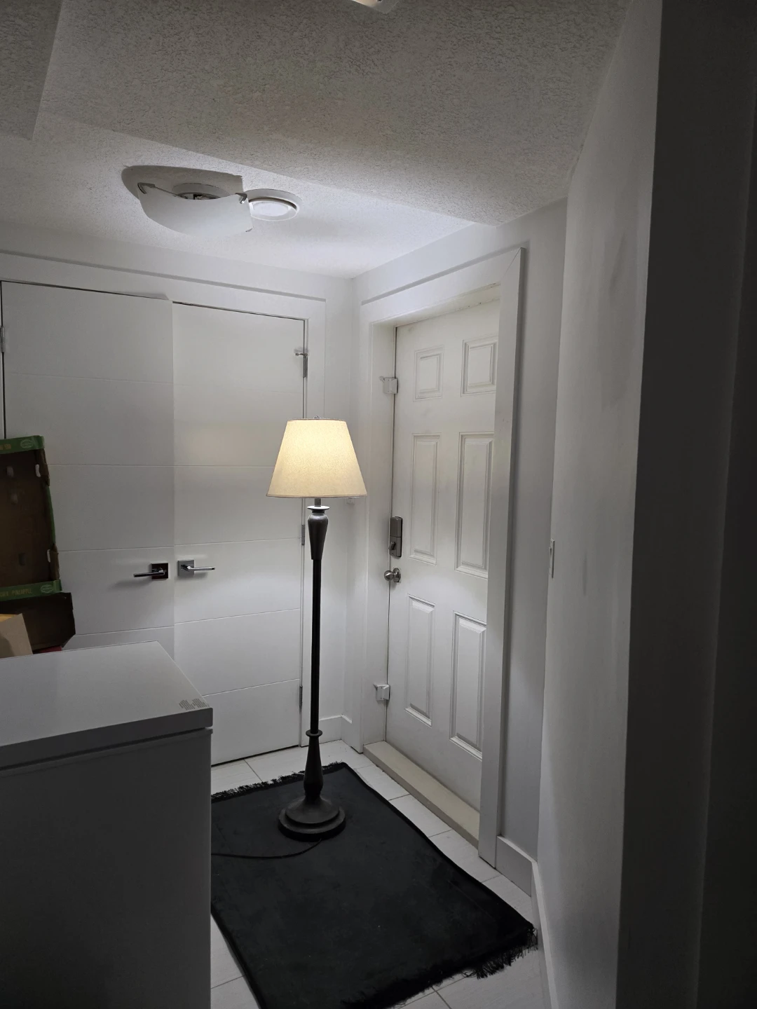 Floor Lamp with White Shade - photo 4