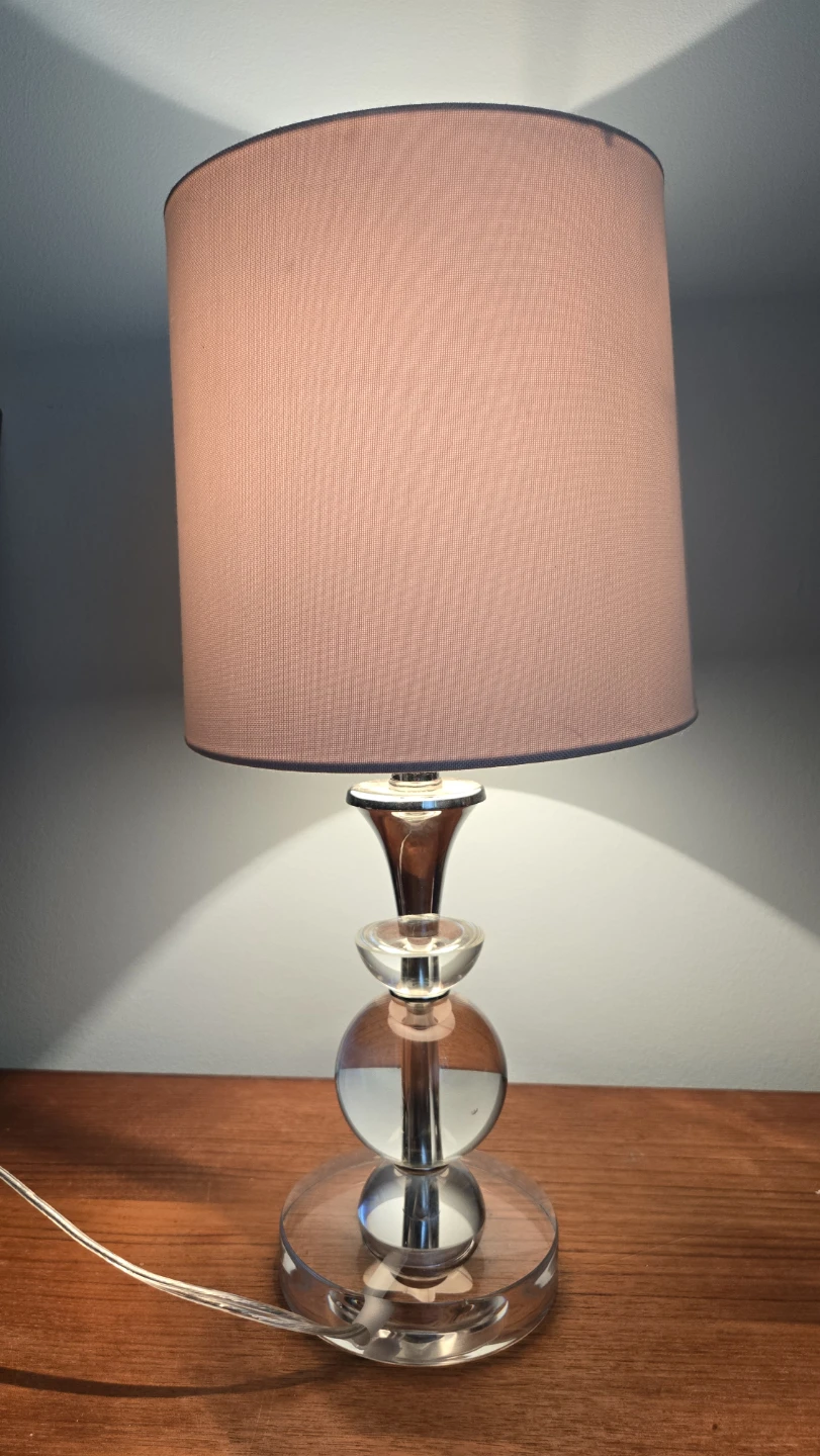 Table Lamp with Crystal Accents - photo 2