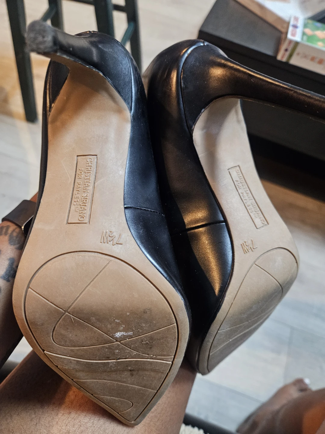 Christian Siriano Black Heels - photo 3