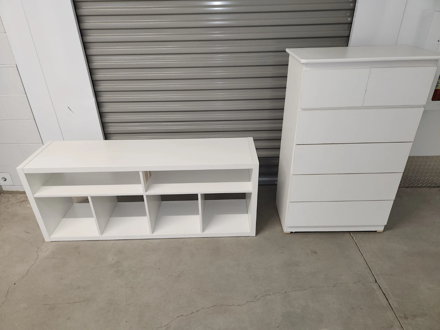 🇨🇦 White TV Stand and dresser