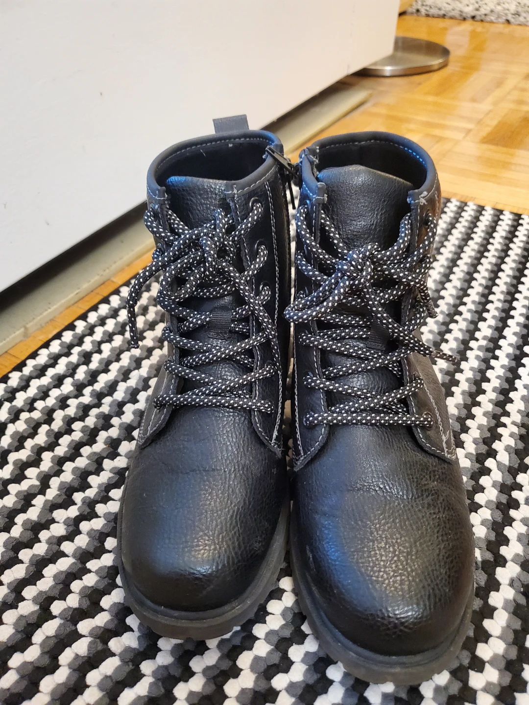 Black Boots for Kids - Size 4 - photo 3