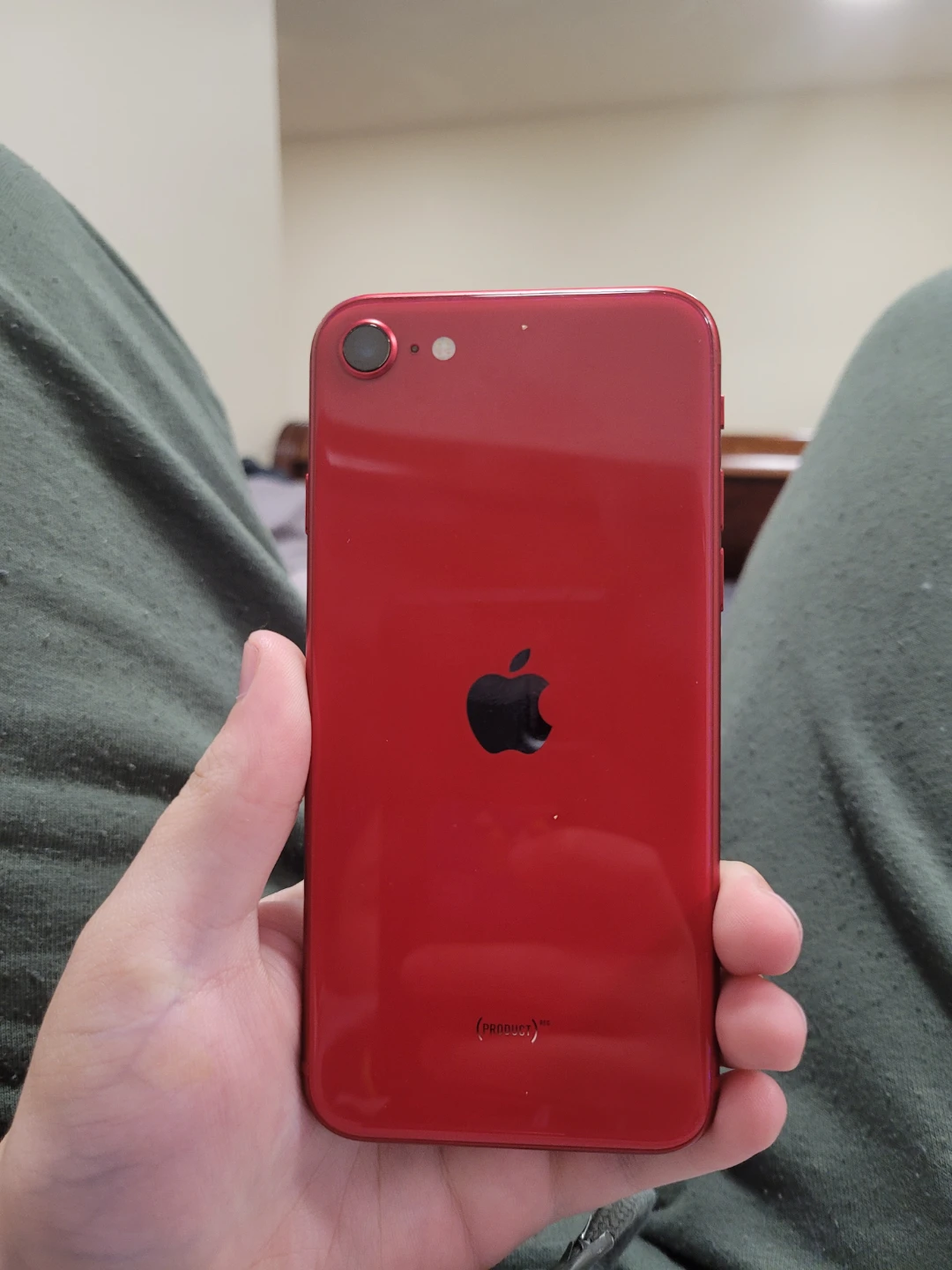 Red iphone