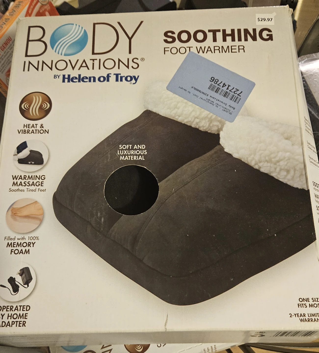 Body Innovations Soothing Foot Warmer