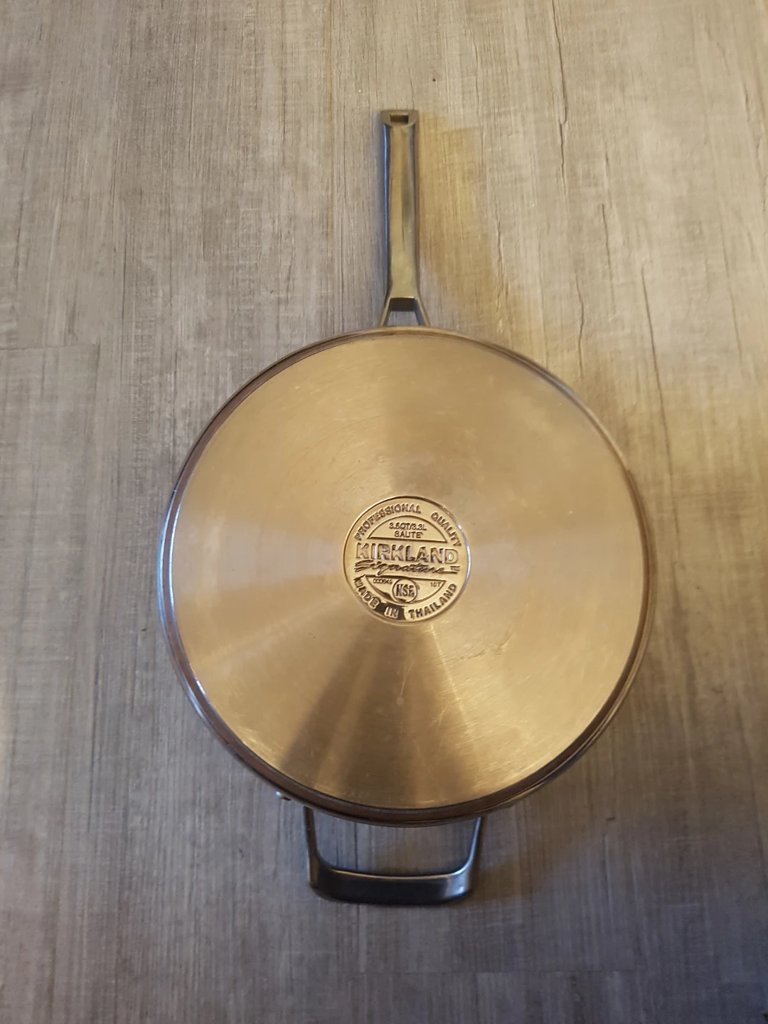 Kirkland Signature Stainless Steel Frying Pan - photo 4