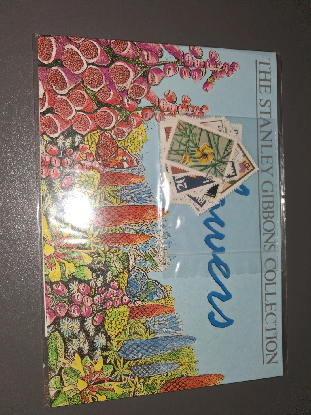 The Stanley Gibbons Collection Flowers Stamp Booklet