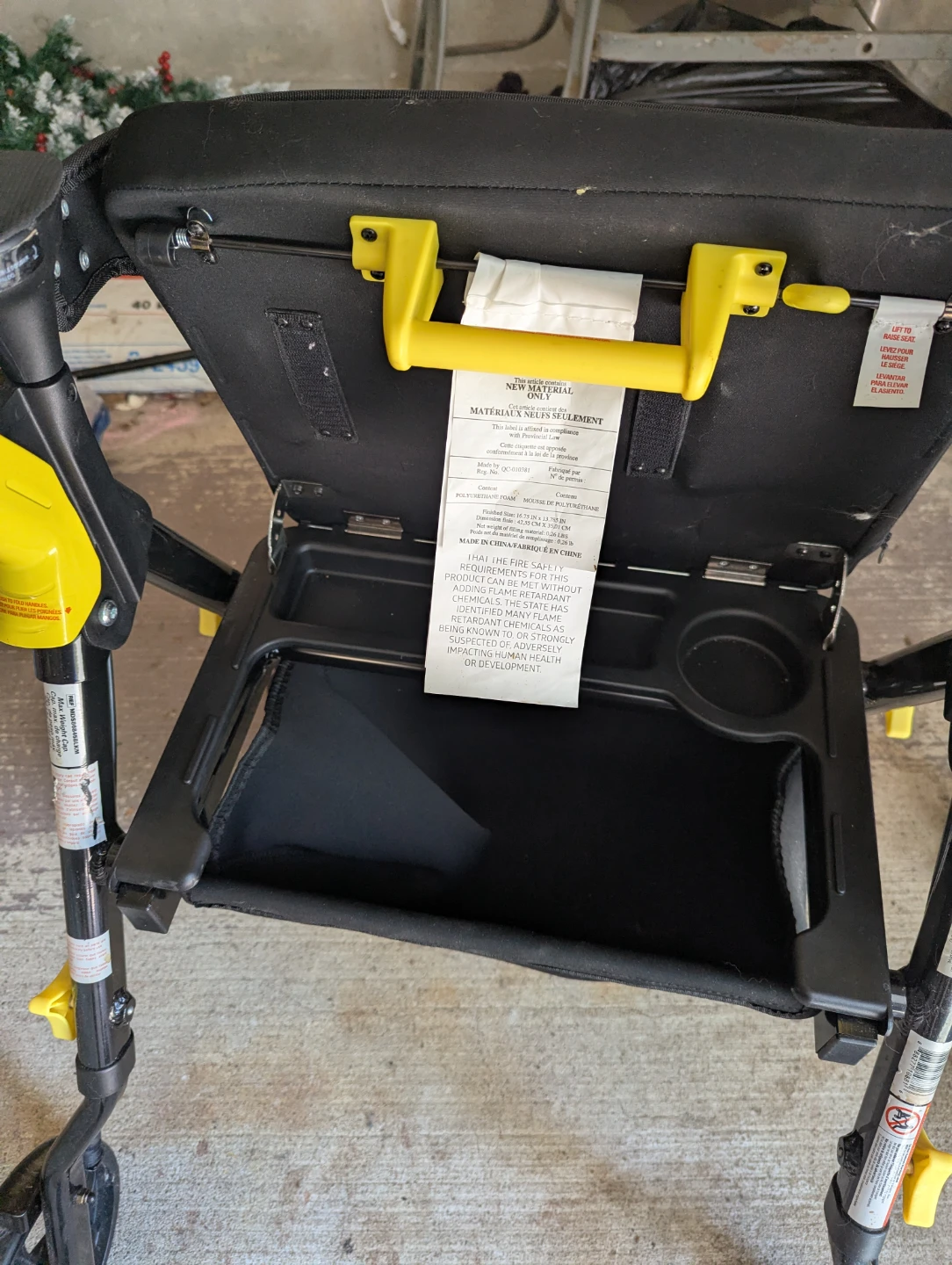 Medline Walker with Seat and Tray - photo 3