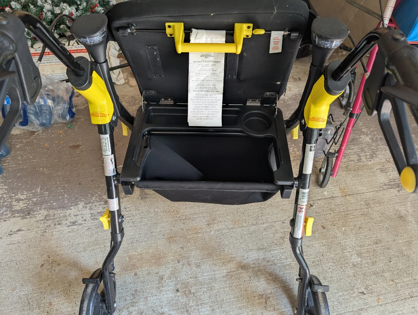 Medline Walker with Seat and Tray - photo 5