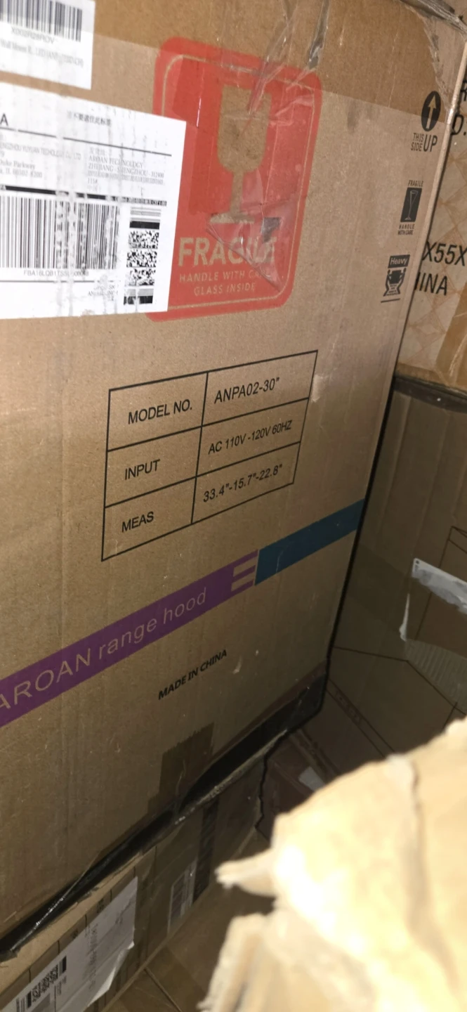 AROAN 30 Inch Stainless Steel Wall Mount Range Hood - photo 4