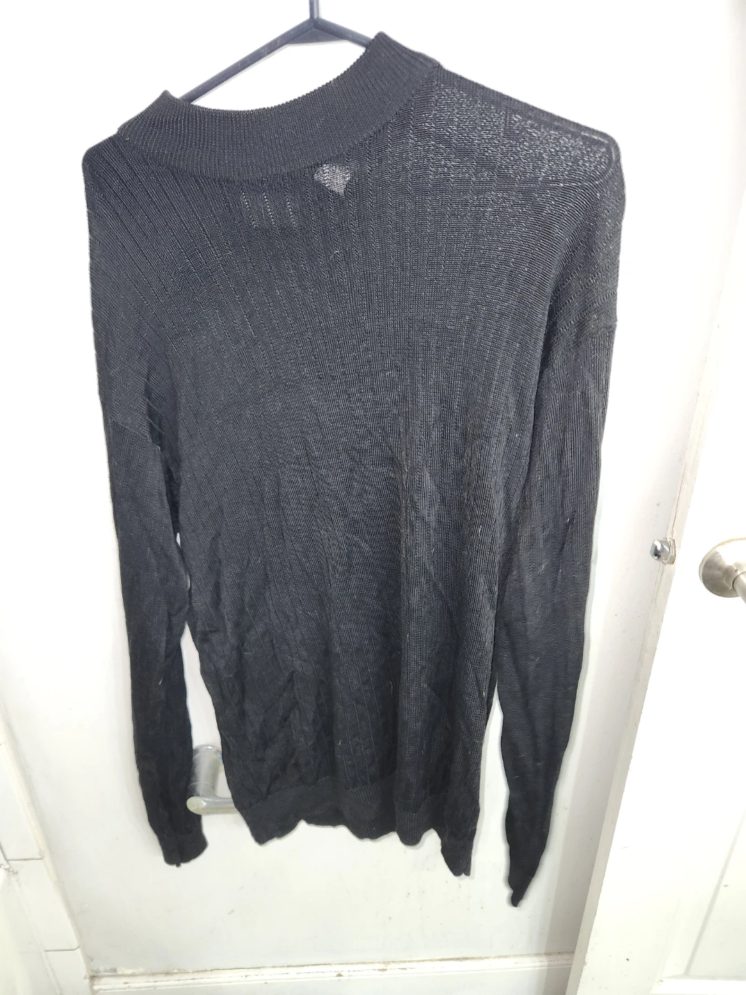 Elliott Black Mock Neck Sweater - photo 3