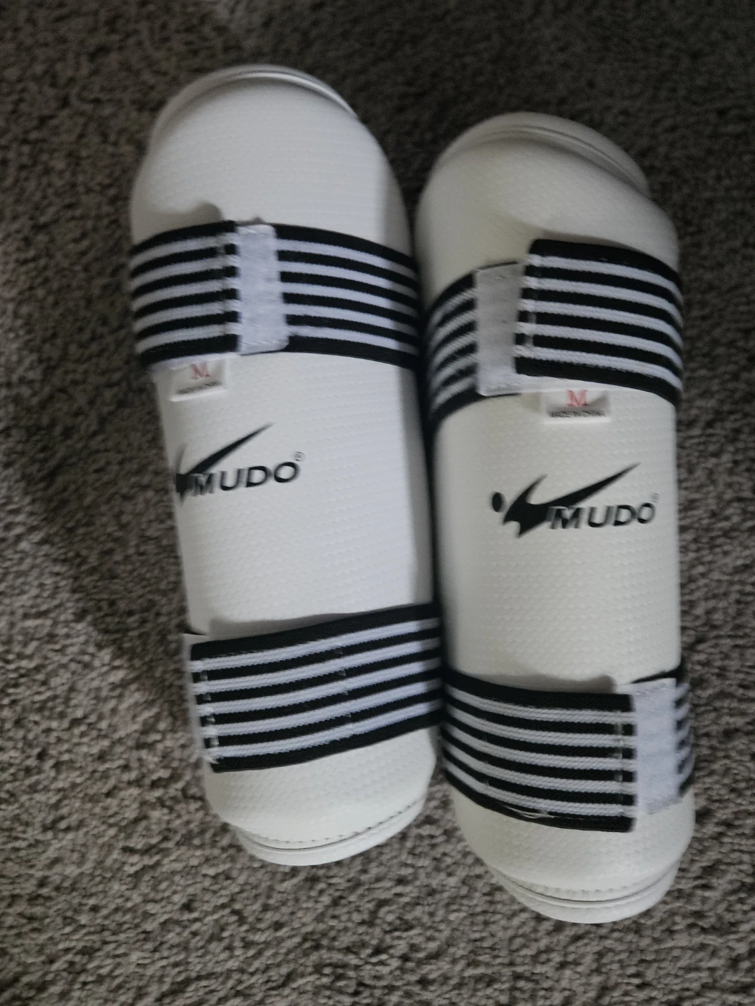 MUDO Taekwondo Sparring Gear Set - White/Blue - photo 4