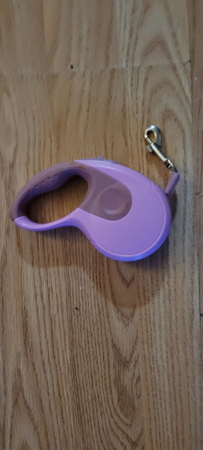 Purple Retractable Dog Leash - photo 2
