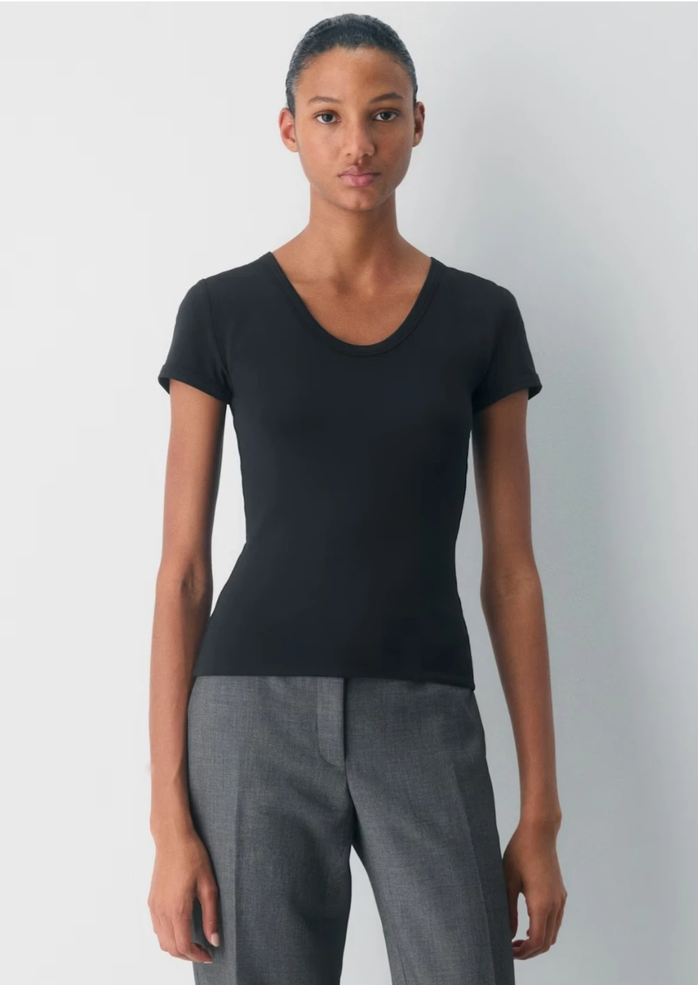 Aritzia Contour Short Sleeve T-Shirt - 2XS (brand new) - photo 3