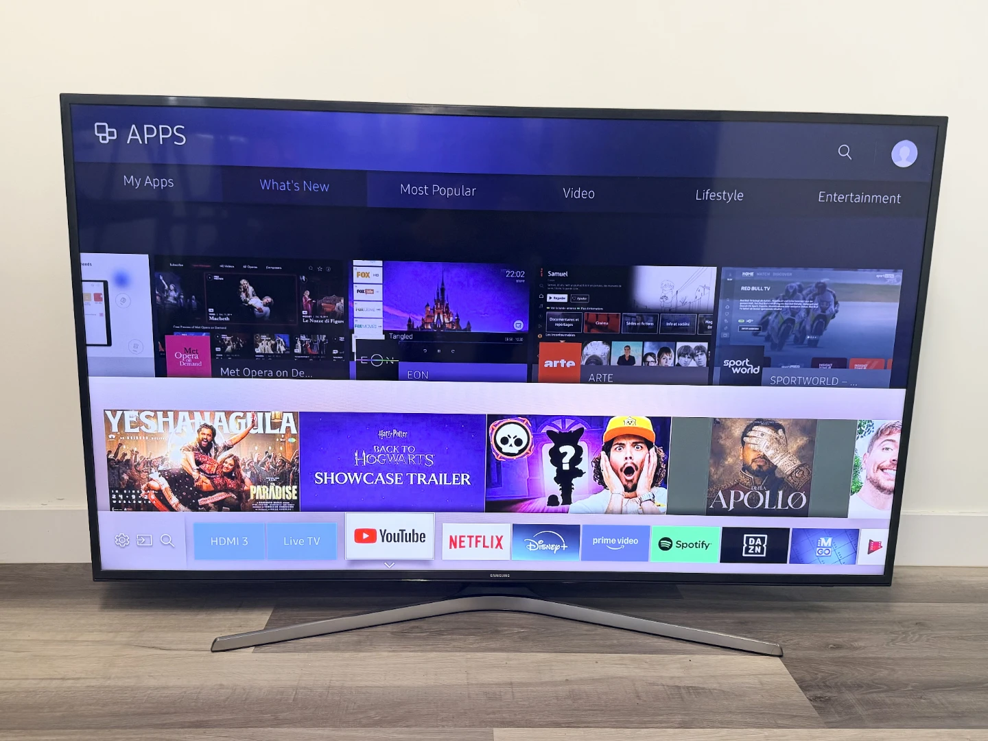 55 Inch Samsung Smart 4K TV